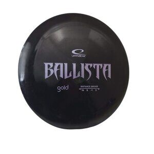 Latitude 64 Gold Ballista Distance Driver Black Disc Golf 173g